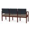 Lesro Lenox 3 Seat Tandem Seating W/ Arms, 65 in W 26 in L 31.5 in H LW3103 - alternate 3